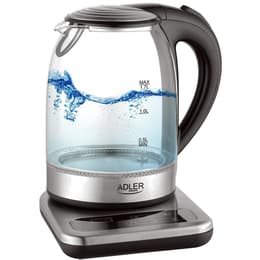 Adler AD 1293 Prateado/Preto 1,7000L - Chaleira Elétrica