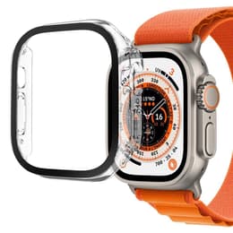Capa Apple Watch Ultra - 49 mm - Plástico - Transparente