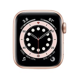 Apple Watch Series 6 (2020) GPS 40 mm - Alumínio Dourado - Bracelete desportiva Luz das estrelas