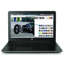 HP Zbook 15 G4 15-inch (2017) - Core i7-7820HQ - 32GB - SSD 512 GB QWERTY - Inglês