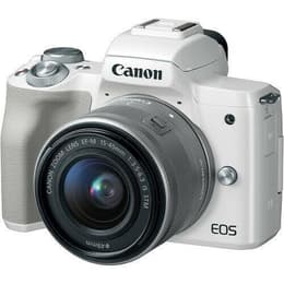EOS M50 - Branco + Canon Canon Zoom Lens EF-M 15-45mm f/3.5-6.3 IS STM f/3.5-6.3