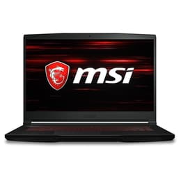MSI GF63 8RD-217FR 15"-inch - Core i5-8300H - 16GB - SSD 1 TB NVIDIA GeForce GTX 1050 Ti AZERTY - Francês