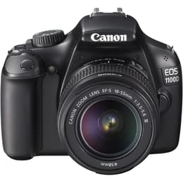 Reflexo EOS 1100D - Preto + Canon Zoom Lens EF-S 18-55mm f/3.5-5.6 II f/3.5-5.6