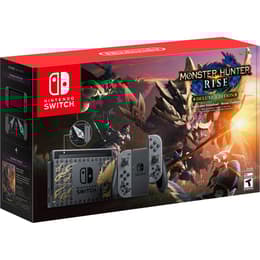 Switch 32GB - Cinzento - Edição limitada Monster Hunter Rise + Monster Hunter Rise