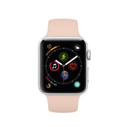 Apple Watch (Series 4) 2018 GPS 40 - Alumínio Prateado - Circuito desportivo Rosa