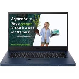 Acer Aspire Vero 14-inch (2022) - Core i5 - Gen 12 (U) - 16GB - SSD 512 GB QWERTY - Inglês