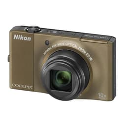 Nikon Coolpix S8000 Compacto 14 - Bronze