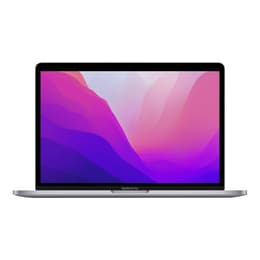 MacBook Pro 13" (2022) - M2 da Apple com CPU 8‑core e GPU 10-Core - 24GB RAM - SSD 1000GB - Ecrã padrão - QWERTY - Finlandês