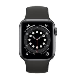 Apple Watch (Series 6) 2020 GPS 40 - Alumínio Cinzento sideral - Circuito desportivo Preto