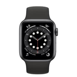 Apple Watch Series 6 (2020) GPS 40 mm - Alumínio Cinzento sideral - Bracelete desportiva Preto