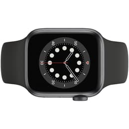 Apple Watch Series 6 (2020) GPS 40 mm - Alumínio Cinzento sideral - Bracelete desportiva Preto