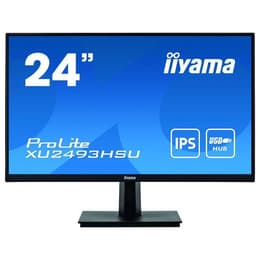 24-inch Iiyama ProLite XU2493HSU-B1 1920x1080 LCD Monitor Preto