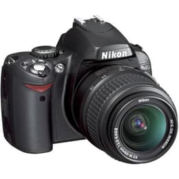 Reflexo D40 - Preto + Nikon AF-S DX Nikkor 18-55mm f/3.5-5.6G ED II f/3.5-5.6