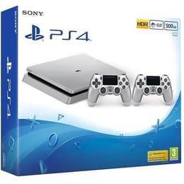 PlayStation 4 Slim 500GB - Cinzento - Edição limitada Silver
