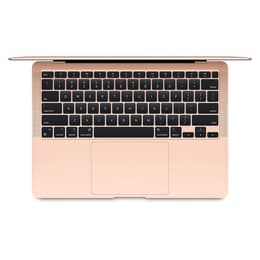 MacBook Air 13" (2020) - M1 da Apple com CPU 8‑core e GPU 7-Core - 8GB RAM - SSD 256GB - Ecrã padrão - QWERTY - Inglês
