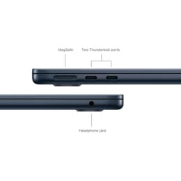 MacBook Air 13" (2024) - M3 da Apple com CPU 8‑core e GPU 10-Core - 8GB RAM - SSD 512GB - QWERTY - Português