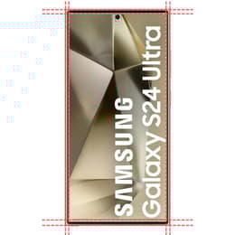 Capa Samsung Galaxy S24 ULTRA e 2 películas de proteção - TPU - Transparente
