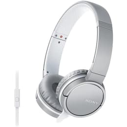 MDR-ZX660AP redutor de ruído Auscultador- com fios (sector) com microfone - Prateado/Branco
