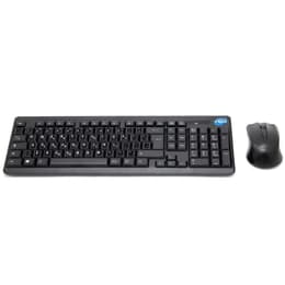 Simpletek Teclado QWERTY Italiano Sem fios Mouse + Keyboard with Stickers 1000 DPI 2.4G Nano reciever