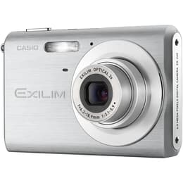 Compacto Exilim Zoom EX-Z60 - Prateado + Casio Casio Exilim Optical 3x 38-114 mm f/3.1-5.9 f/3.1-5.9