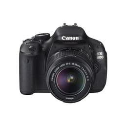 Canon EOS 600D Reflex 18 - Preto