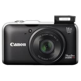 Canon PowerShot SX230 HS Compacto 12 - Preto