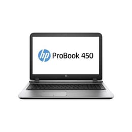 HP ProBook 450 G3 15-inch (2015) - Core i5-6200U - 4GB - SSD 128 GB + HDD 500 GB AZERTY - Francês