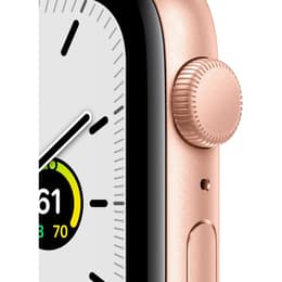 Apple Watch Series SE 1 (2020) GPS 44 mm - Alumínio Dourado - Bracelete desportiva Luz das estrelas