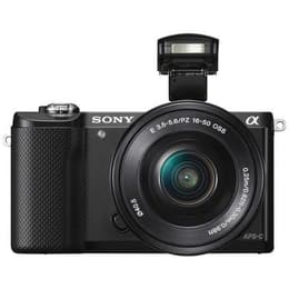 Alpha A5000 - Preto + Sony E 16-50mm F3.5-5.6 PZ OSS f/3.5-5.6