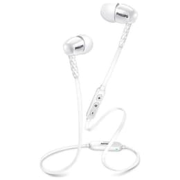 Philips SHB5850 Earbud Redutor de ruído Bluetooth Earphones - Branco