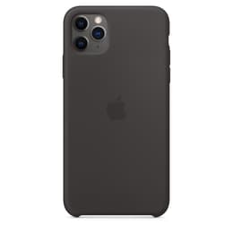 Capa de silicone Apple - iPhone 11 Pro Max - Silicone Preto