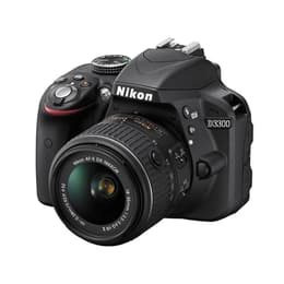 Reflexo D3300 - Preto + Nikon AF-S DX Nikkor 55-200mm f/4-5.6G ED f/4-5.6
