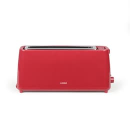 Torradeira Livoo DOD168N 1 compartimentos - Vermelho