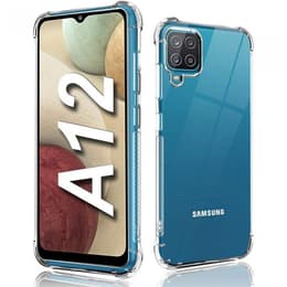 Capa Galaxy A12 - Silicone - Transparente