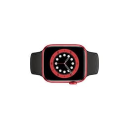 Apple Watch (Series 6) 2020 GPS 44 - Alumínio Vermelho - Bracelete desportiva Preto