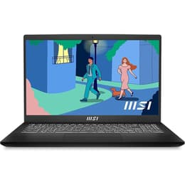 MSI Modern 15 B12M 15-inch (2022) - Core i7 - Gen 12 (U) - 8GB - SSD 512 GB QWERTY - Inglês