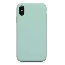 Capa iPhone X/XS - Silicone - Verde