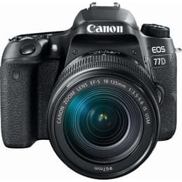 Canon EOS 77D Reflex 24 - Preto