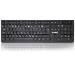 Simpletek Teclado QWERTZ Sem fios M&K RUMENO Kit Mouse and Keyboard