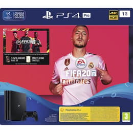 PlayStation 4 Pro 1000GB - Preto + FIFA 20