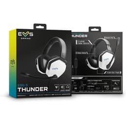 ESG 3 Thunder redutor de ruído jogos Auscultador- com fios (sector) com microfone - Preto/Branco