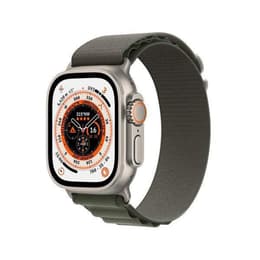 Apple Watch (Ultra) 2022 GPS + Celular 49 - Titânio Cinzento - Bracelete desportiva Preto