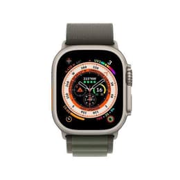Apple Watch (Ultra) 2022 GPS + Celular 49 - Titânio Cinzento - Bracelete desportiva Preto
