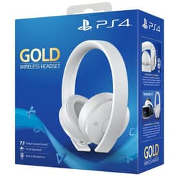 PlayStation Gold Wireless Headset jogos Auscultador- wireless com microfone - Branco