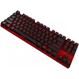Ozone Teclado AZERTY Francês Retro-iluminado Strike Battle (Cherry MX Red)