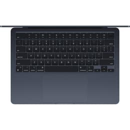 MacBook Air 13" (2024) - M3 da Apple com CPU 8‑core e GPU 8-Core - 8GB RAM - SSD 256GB - Ecrã padrão - QWERTY - Italiano