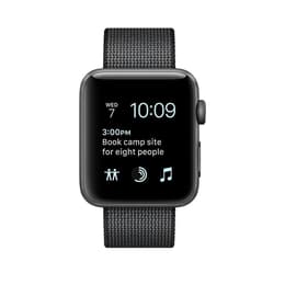 Apple Watch (Series 4) 2018 GPS + Celular 44 - Alumínio Cinzento sideral - Loop milanesa Preto