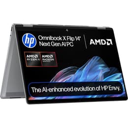 HP OmniBook X Flip 14-inch (2024) - Ryzen AI 7 350 - 32GB - SSD 1 TB QWERTY - Inglês