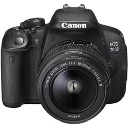 Canon EOS 700D Reflex 18 - Preto