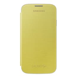 Capa Galaxy S4 - Couro - Amarelo